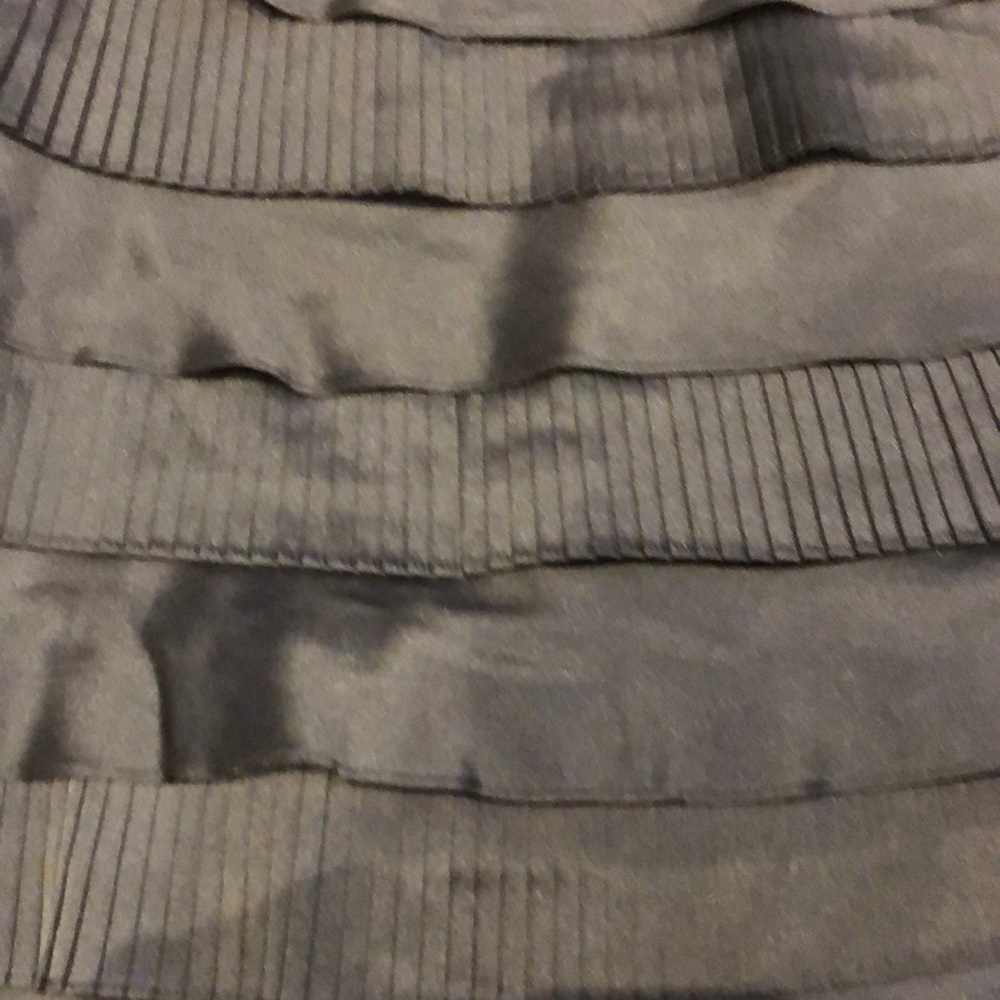 Calvin Klein Satin Ruffle Skirt - Picture 2 of 5